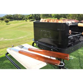 Conjunto para Churrasco com garfão e faca - 003333 Conjunto para Churrasco com garfão e faca - 003333