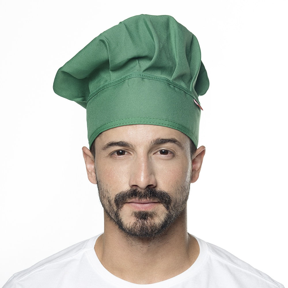 Chapeu do Chef - Touca Mestre Cuca VERDE Unisex Regulavel - Utensilios do  Chef